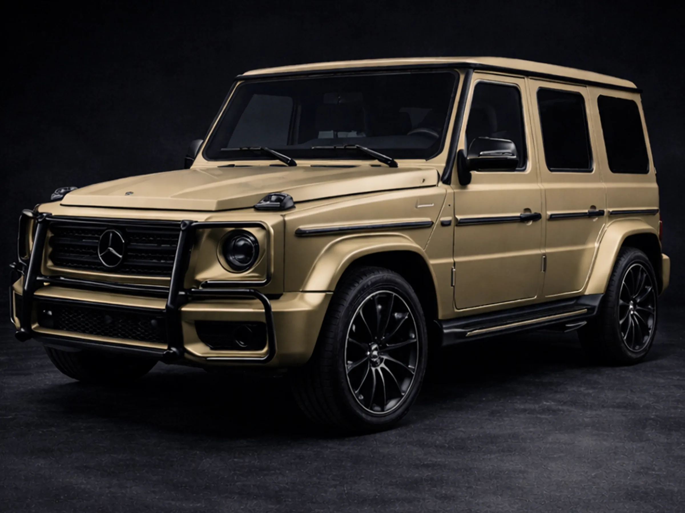 Satin sand full wrap - Mercedes G-wagon