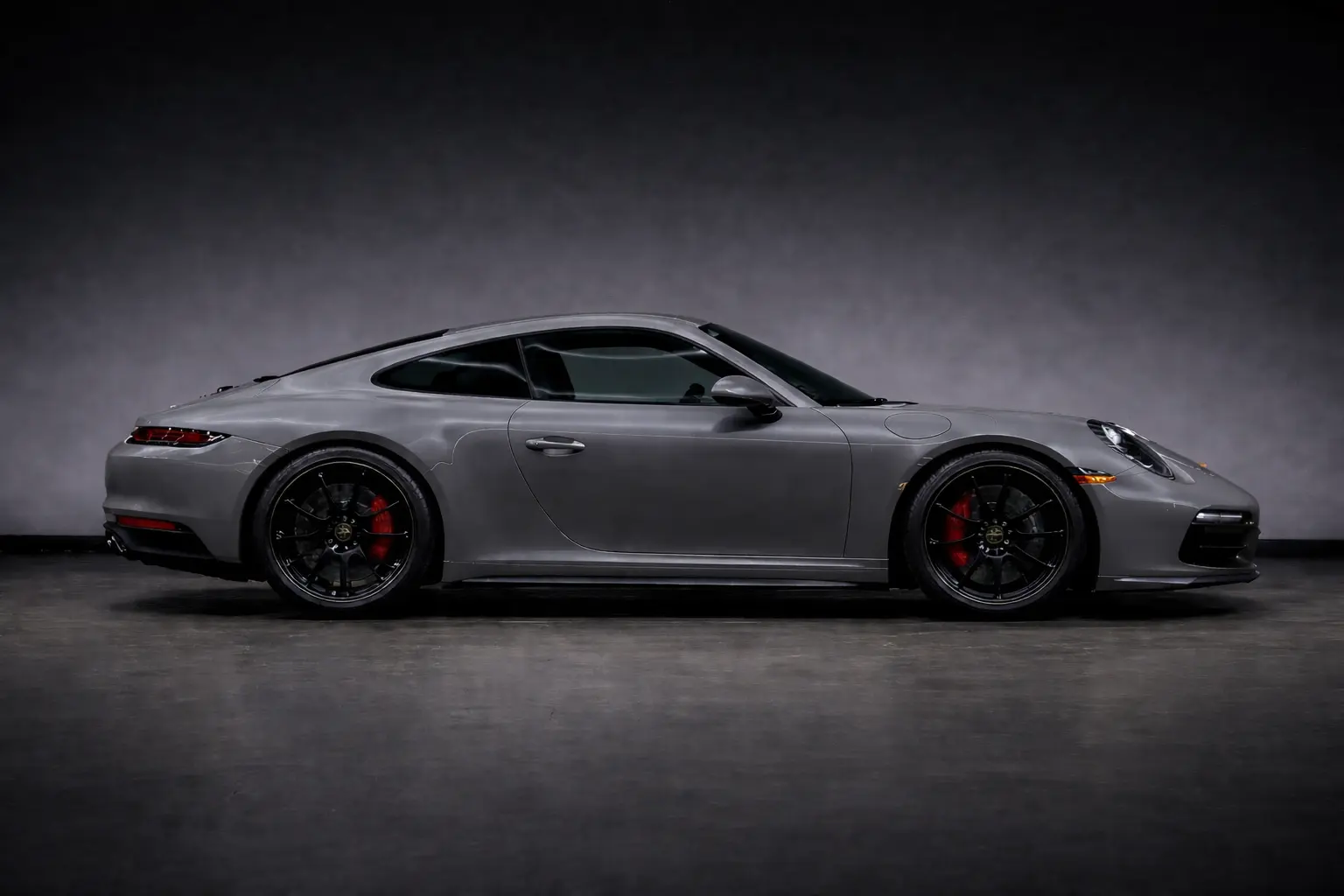 Vehicle after color change wrap — original paint